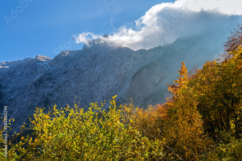 The mountains of Slovenia