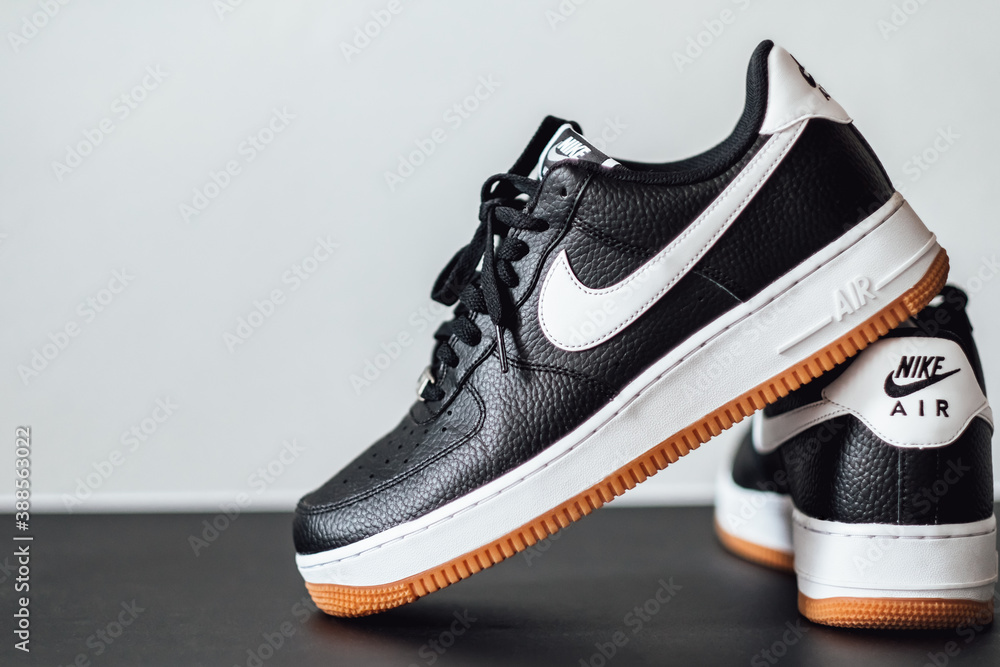 Nike Air Force 1 Low 07. Nike Sneaker Life Style. Nike company. Product  shots. Rostov-on-Don, Russia. 21 November 2019 Stock Photo | Adobe Stock