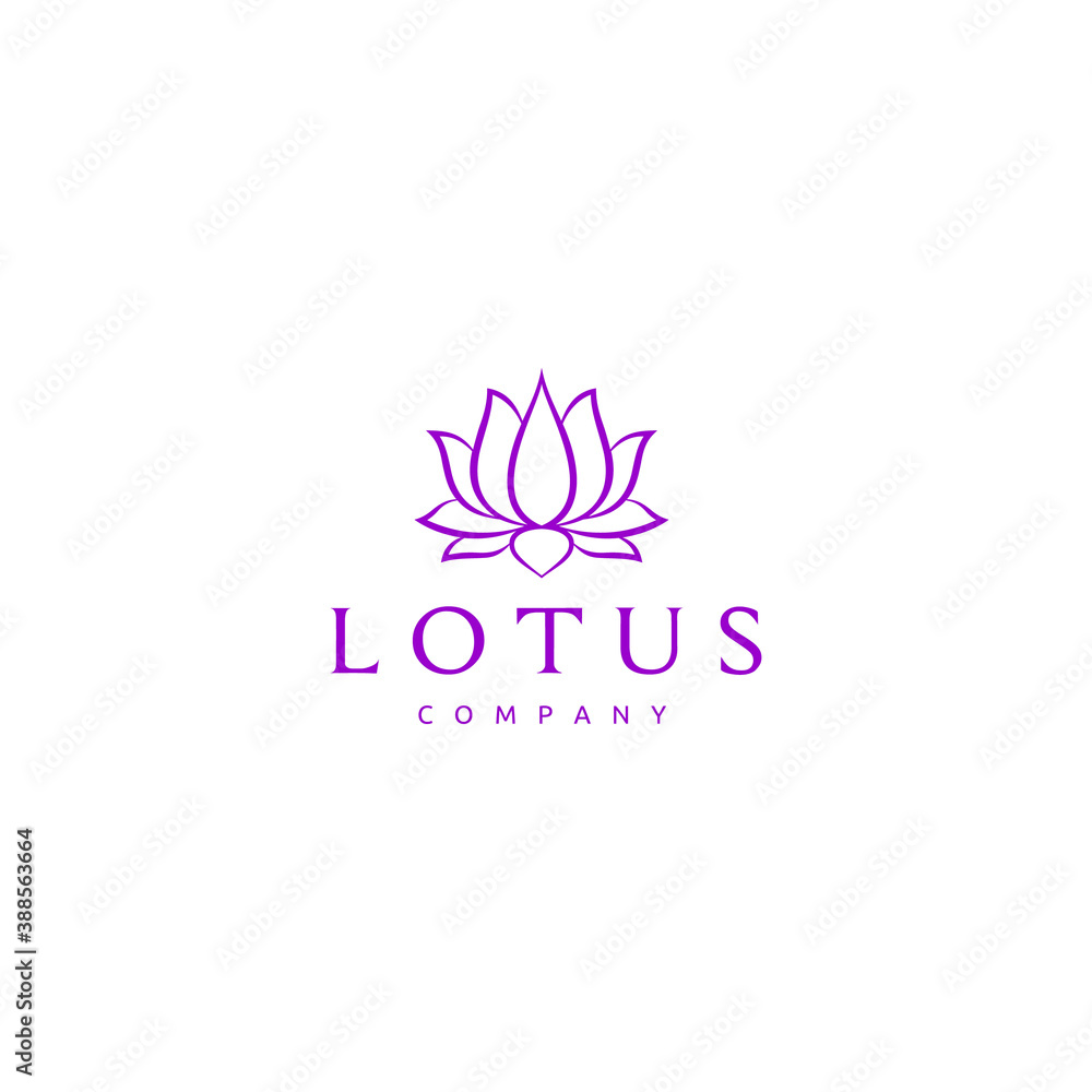 Lotus Flower Logo Design Inspiration