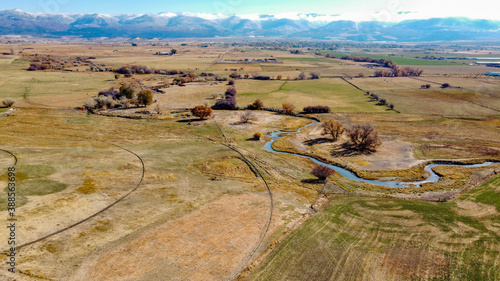 Drone Image of Mt. Pleasant, Utah