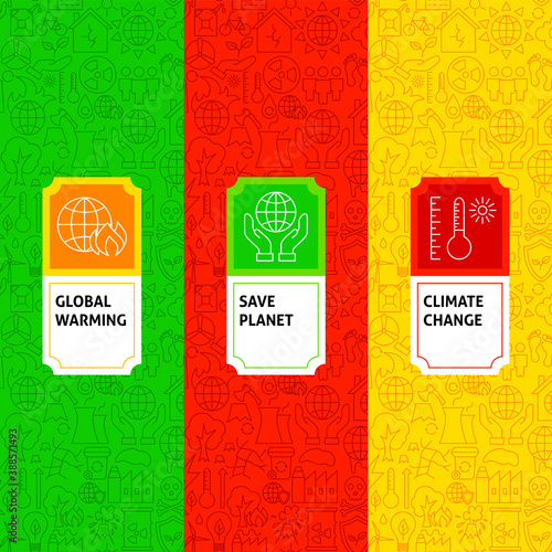 Line Climate Change Package Labels