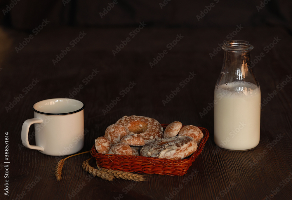 milk and biscuits
milk and biscuits