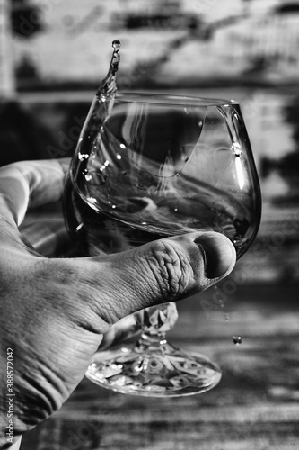 glass of water