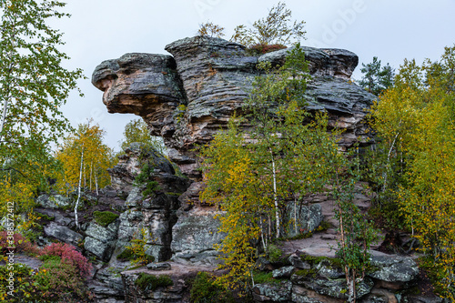 Turtle-shaped rock in a place known as 