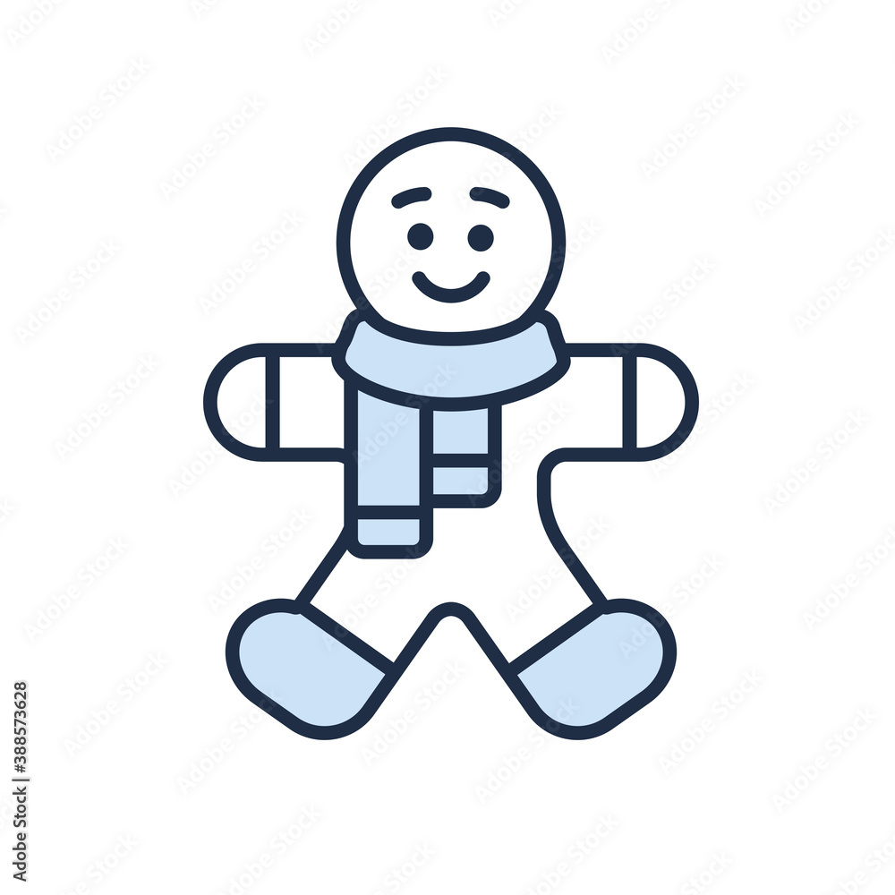 Gingerbread Man Vector Illustration Icon
Gingerbread Man Vector Illustration Icon