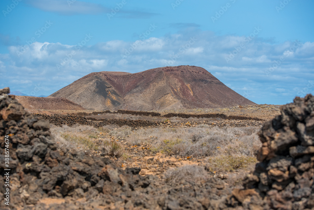 Trial on the Fuerteventura Nature Trail GR 131 from Corralejo to Morro Jable in summer 2020