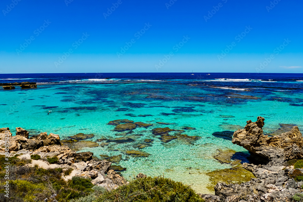 Glasklares Wasser bei Rottnest Island Australien Glasklares Wasser bei Rottnest Island Australien