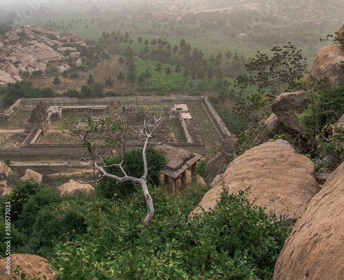 abandoned Achaturaya temple in Hampi photo