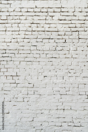 White brick building wall. Interior of a modern loft. Background for design