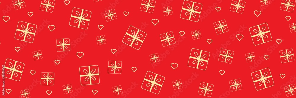 new year red background, gifts boxes, view from above. red background new year red background, gifts boxes, view from above. red background