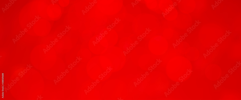 Red blur bokeh light background - obrazy, fototapety, plakaty 