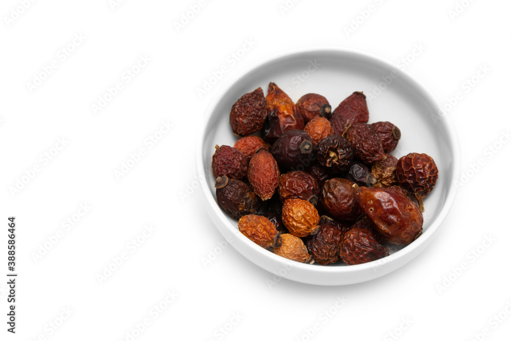 Dried berries in a plate Dried berries in a plate