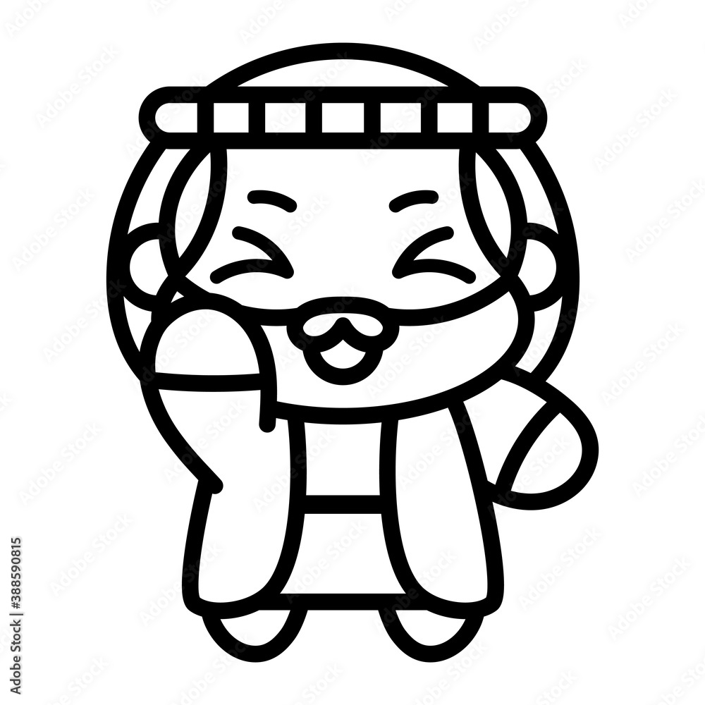 Isolated Jose icon. Nativity icon - Vector illustration Isolated Jose icon. Nativity icon - Vector illustration