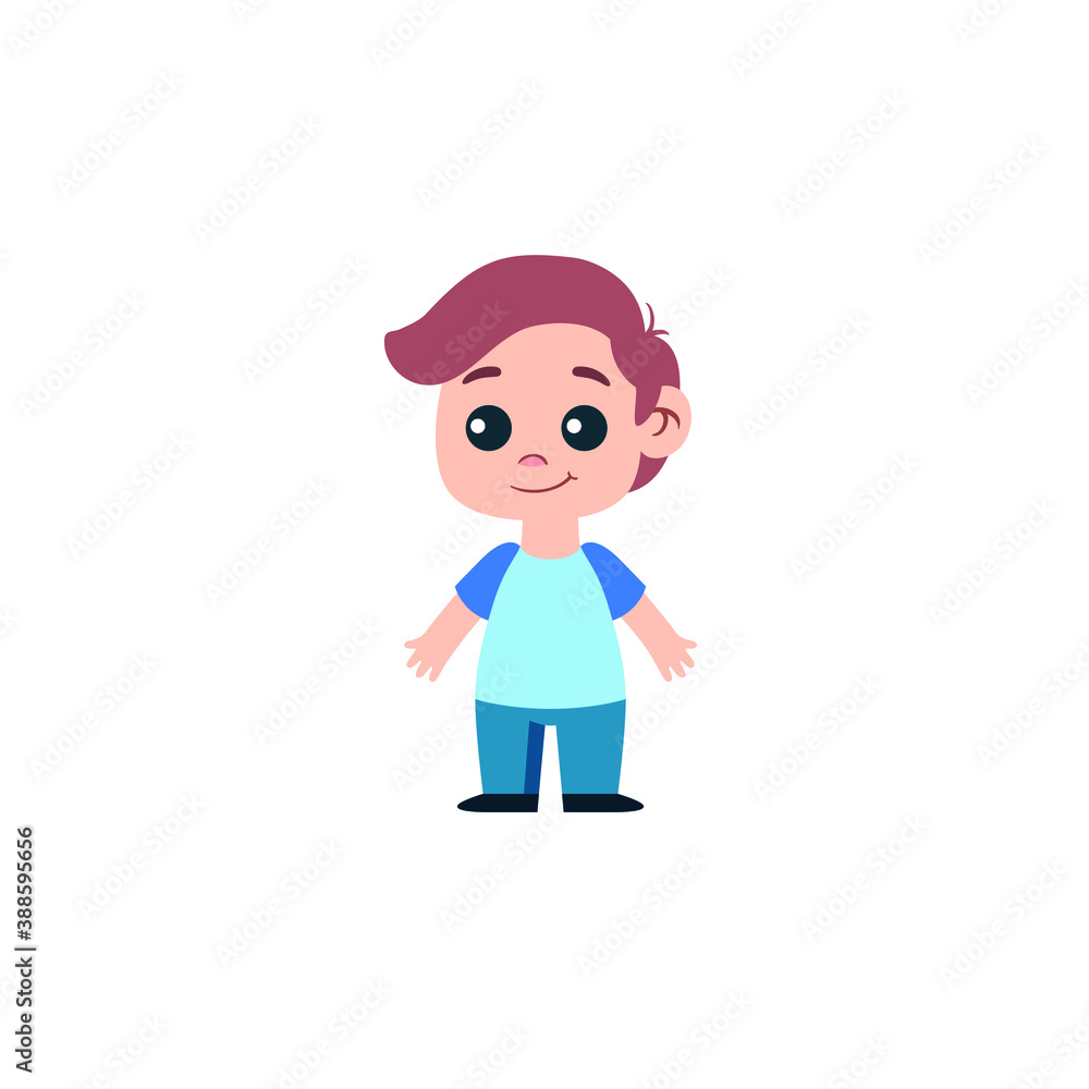 little school boy with uniform little school boy with uniform