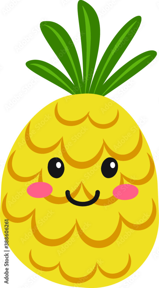 happy pineapple