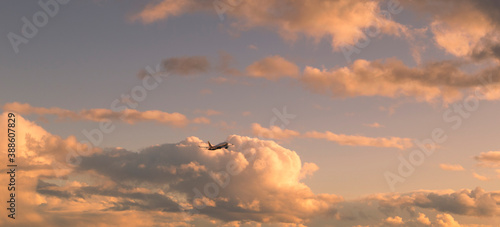 Airplane in the Sky © Armands photography