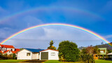 Doppel Regenbogen Hahei Neuseeland