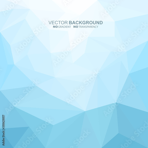 Abstract geometric background. Blue concept.