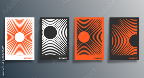 Minimal geometric design for flyer, poster, brochure cover, background, wallpaper, typography or other printing products. Vector illustration