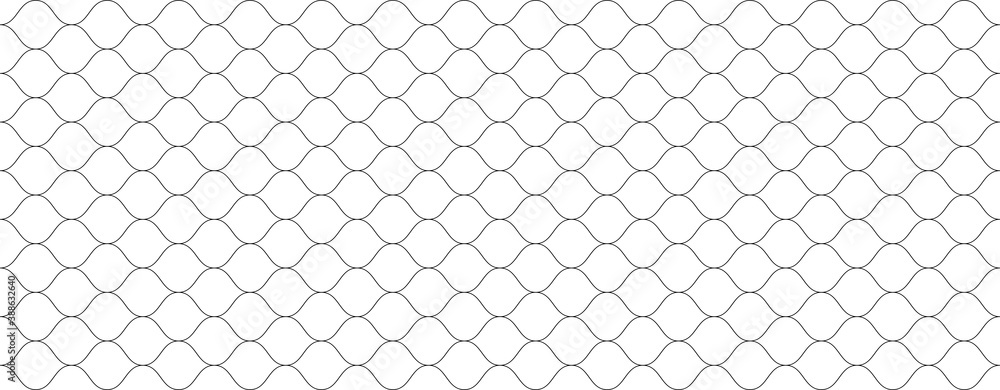 Mesh texture for fishing net. Seamless pattern for sportswear or