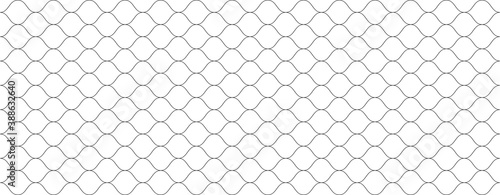 Obraz na płótnie Mesh texture for fishing net. Seamless pattern for sportswear or football gates, volleyball net, basketball hoop, hockey, athletics. Abstract net background for sport. Vector mesh w salonie