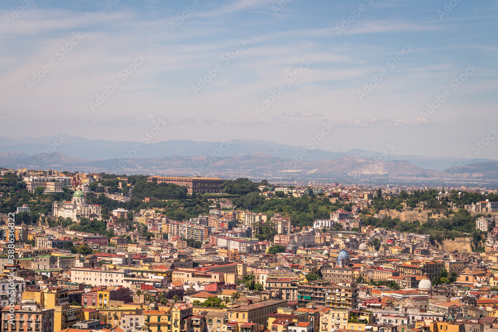 Beautiful view of Napoli, Italia