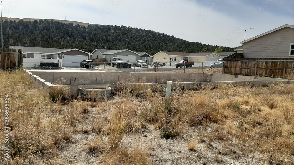 PVC Capped Sewer Pipe Sticking Out of the Ground Stock Photo Adobe Stock