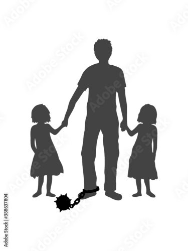 Töchter Gefangener Vater 