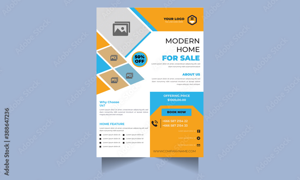 Real Estate Home For Sale Flyer Template Real Estate Home For Sale Flyer Template