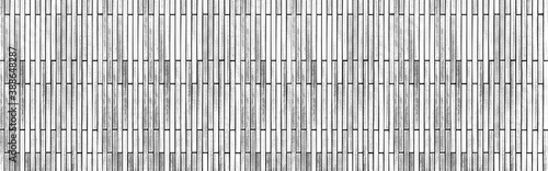 Wallpaper Mural Panorama of Modern white stone wall with stripes texture and seamless background Torontodigital.ca