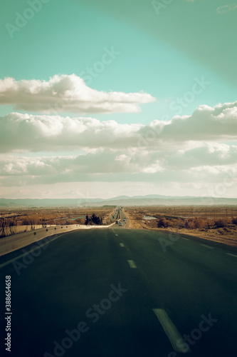 road in the desert
