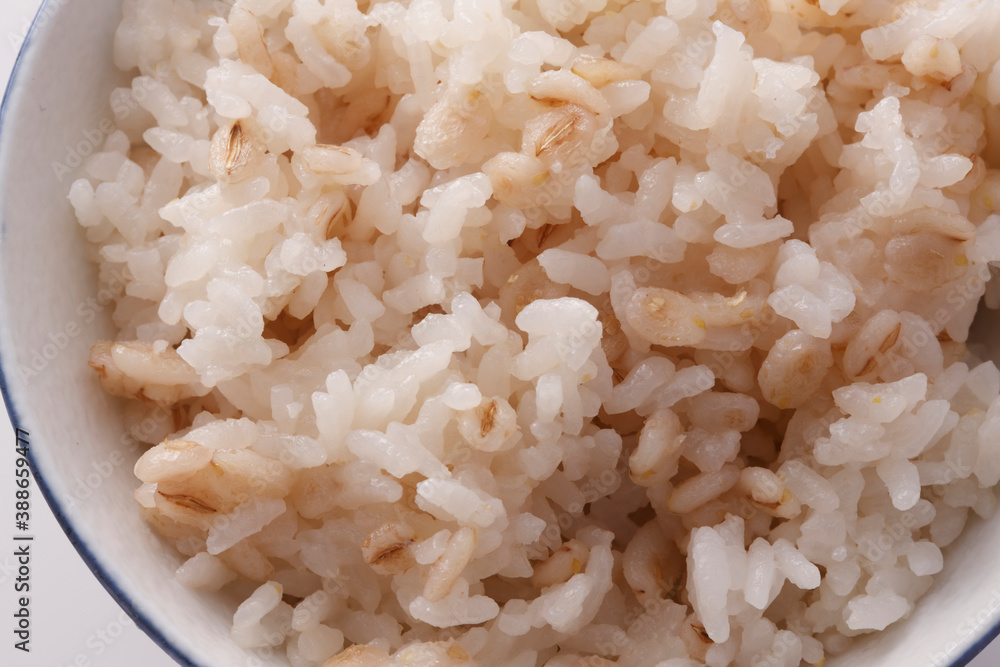 麦ごはん 麦ごはん