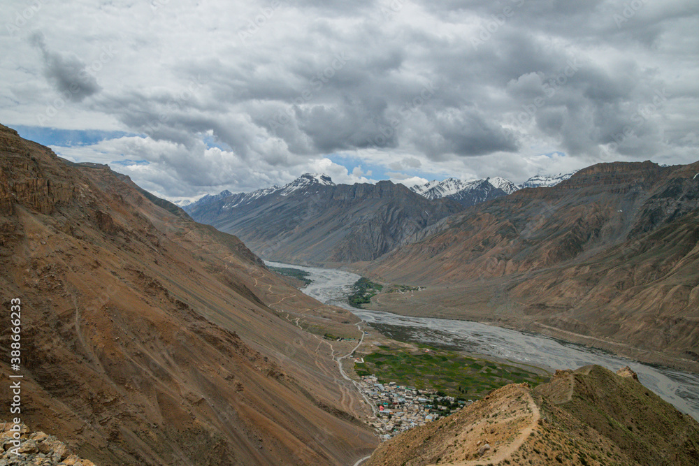 Various views of the Spiti Valley