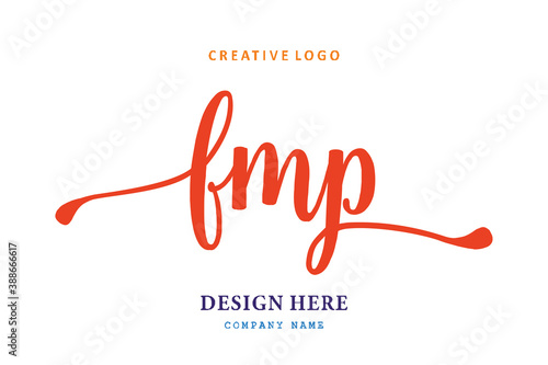 FMP lettering logo is simple, easy to understand and authoritative photo