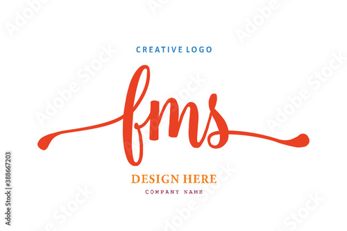 FMS lettering logo is simple, easy to understand and authoritative