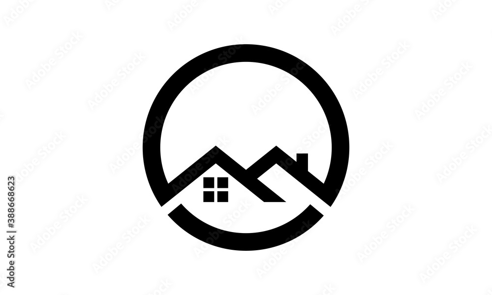 circle home roof property circle home roof property