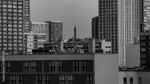 Paris Ile De France Photo Banlieue Rue Urbain Train Val de Marne HLM La Defense Gratte Ciel Architecture Paysage Rue Street Urban France Dark