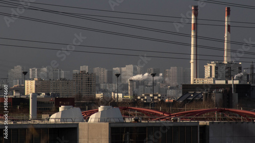 Wallpaper Mural Paris Ile De France Photo Banlieue Rue Urbain Train Val de Marne HLM La Defense Gratte Ciel Architecture Paysage Rue Street Urban France Dark Torontodigital.ca