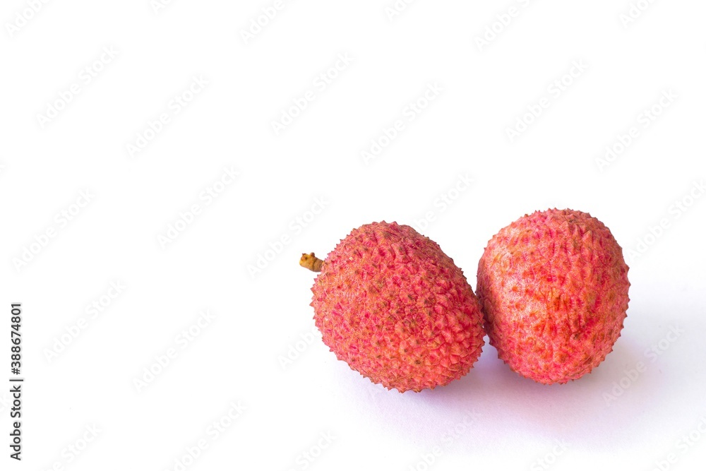 Thai lychee fruit is a sweet sour and delicious