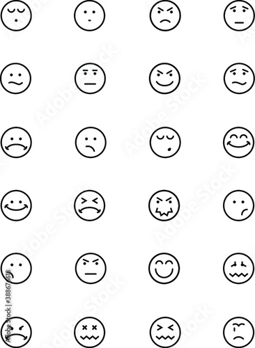 
Smiley Colored Vector Icons 
