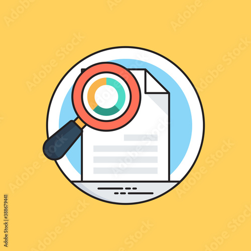 A sheet with statistical analysis representing market analysis