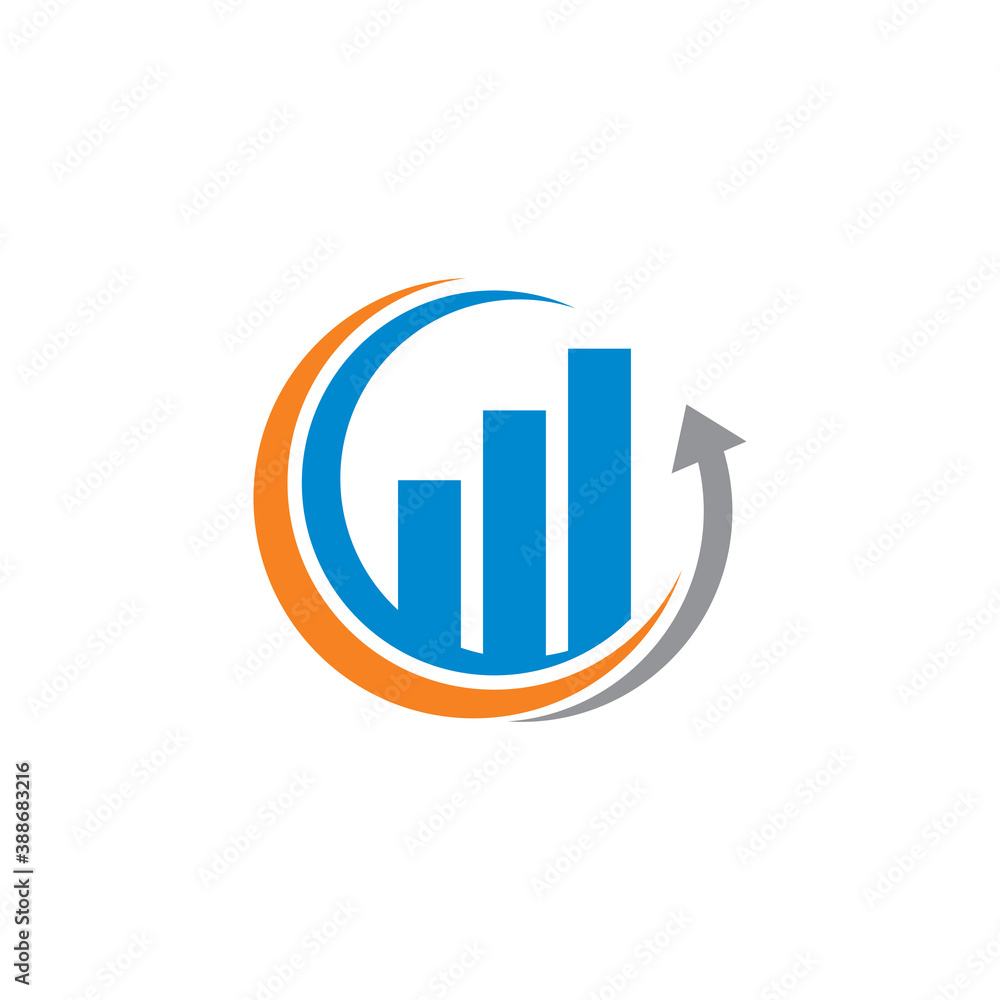 Growth Vector , Finance Logo Vector Growth Vector , Finance Logo Vector
