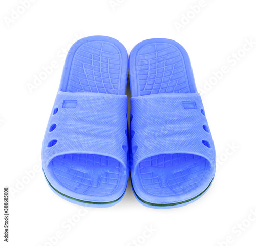 house slippers isolated on white background