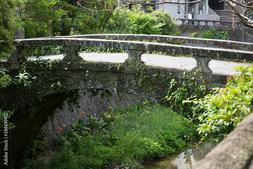 中島川の桃渓橋
