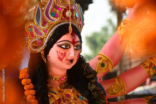 Goddes Durga in festival