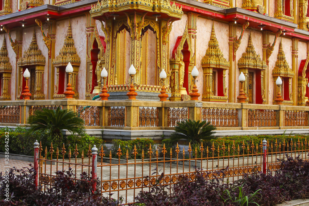Wat Chalong, Phuket, Thailand, Asia