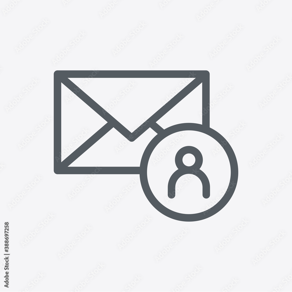 Mail icon isolated on background. E-mail symbol modern, simple, vector, icon for website design, mobile app, ui. Vector Illustration Mail icon isolated on background. E-mail symbol modern, simple, vector, icon for website design, mobile app, ui. Vector Illustration