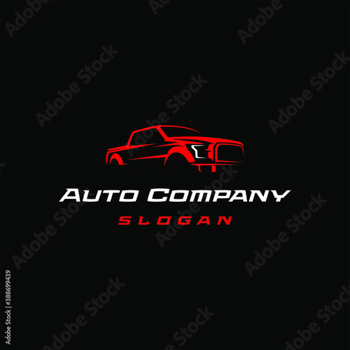 Pick up Truck with modern line design