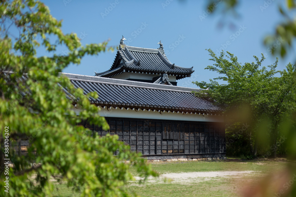 郡山城跡の大手向櫓