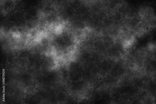 gray dust overlay particle abstract glitter grunge texture and texture effect isolated on black.